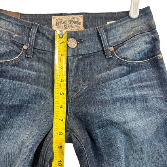 Dylan George & Co. Womens Size 26 "Sandra Baby Boot" Dark Wash Jeans USA Made - Picture 6 of 14